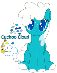 Size: 1978x2526 | Tagged: safe, artist:allthestuffilike94, oc, oc only, oc:cuckoo cloud, pegasus, pony, ask, female, freckles, mare, question, solo, tumblr