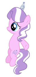 Size: 597x1259 | Tagged: safe, artist:reitanna-seishin, diamond tiara, pony, bipedal, scared, simple background, solo, transparent background, vector