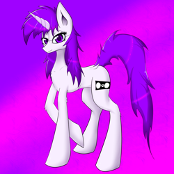 Size: 1280x1280 | Tagged: safe, artist:drbeard, oc, oc only, oc:sketchy, pony, unicorn, imitation