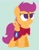 Size: 629x797 | Tagged: safe, artist:dtcx97, scootaloo, pegasus, pony, female, filly, simple background, solo