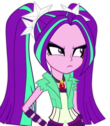 Size: 4900x5582 | Tagged: safe, artist:vaniaeditors, aria blaze, equestria girls, rainbow rocks, absurd resolution, hand on hip, solo