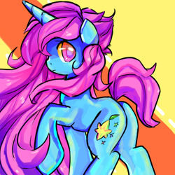 Size: 3500x3500 | Tagged: safe, artist:bigbuxart, oc, oc only, oc:star fruit, pony, unicorn