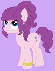 Size: 307x395 | Tagged: safe, artist:machikochan, oc, oc only, magical lesbian spawn, offspring, parent:pinkie pie, parent:rarity, parents:raripie, simple background