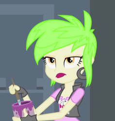 Size: 477x503 | Tagged: safe, screencap, cherry crash, equestria girls, rainbow rocks, background human, solo