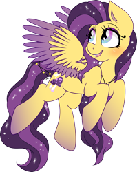 Size: 2453x3084 | Tagged: safe, artist:daydreamsyndrom, oc, oc only, oc:arwen, pegasus, pony, solo