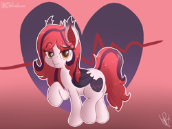 Size: 1600x1200 | Tagged: safe, artist:magical disaster, oc, oc only, oc:arrhythmia, bat pony, pony, cute, lips, plot, plump, simple background