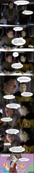 Size: 1000x4958 | Tagged: safe, artist:zennistrad, discord, the return of harmony, chocolate, comic, crossover, data, disqord, q, star trek, star trek: the next generation