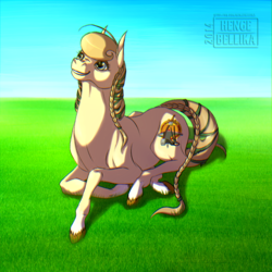 Size: 1500x1500 | Tagged: safe, artist:hengebellika, oc, oc only, earth pony, horse, pony, hoers, solo