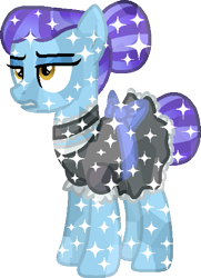 Size: 391x540 | Tagged: safe, artist:softybases, artist:starryoak, oc, oc only, oc:sapphire sweep, crystal pony, pony, simple background, solo, transparent background