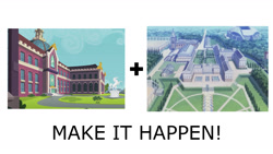 Size: 1440x810 | Tagged: safe, equestria girls, ashford academy, canterlot high, code geass, exploitable meme, make it happen, meme, school