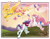 Size: 900x710 | Tagged: safe, artist:cigarscigarettes, dancing butterflies, gingerbread, sundance, butterfly, earth pony, pegasus, pony, g1, bow, female, flying, mare, ribbon, running, tail bow, trio, twice as fancy ponies, unshorn fetlocks