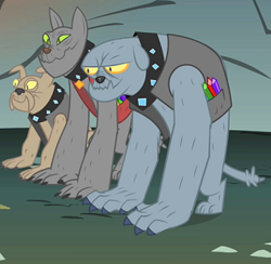 Size: 307x300 | Tagged: safe, screencap, fido, rover, spot, diamond dog, a dog and pony show