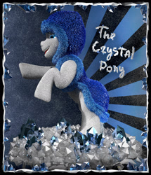 Size: 1650x1920 | Tagged: safe, crystal pony, earth pony, pony, 3d, looking away, rearing, snow