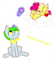 Size: 736x816 | Tagged: safe, artist:flippy-is-so-awesome, cloud, lollipop, magic, ponified