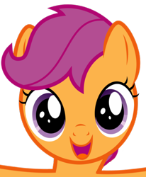 Size: 404x490 | Tagged: safe, artist:comfydove, scootaloo, bronybait, cute, cutealoo, hug, simple background, solo, transparent background, vector