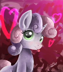 Size: 1825x2099 | Tagged: safe, artist:gusteaureeze, sweetie belle, pony, unicorn, female, filly, solo