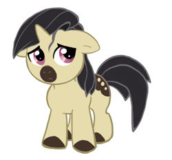 Size: 500x465 | Tagged: safe, artist:bonmot, oc, oc only, oc:bean, pony, unicorn, foal, gift art