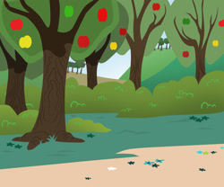 Size: 1768x1472 | Tagged: safe, artist:cookye306, apple, apple tree, background, food, no pony, tree