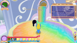 Size: 1280x720 | Tagged: safe, bath, game, legends of equestria, rainbow, screenshots