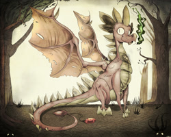 Size: 2500x2000 | Tagged: safe, artist:carligercarl, spike, dragon, older, older spike, solo