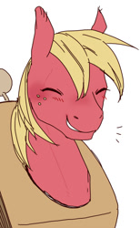 Size: 377x611 | Tagged: safe, artist:pasikon, big macintosh, earth pony, pony, male, solo, stallion