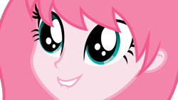 Size: 5333x3000 | Tagged: safe, artist:ambassad0r, oc, oc only, oc:fluffle puff, equestria girls, absurd resolution, close-up, lip bite, simple background, solo, transparent background, vector