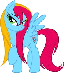 Size: 800x910 | Tagged: safe, artist:mylittlepinkiedashie, thistle whistle, g3, g3 to g4, generation leap, wet mane