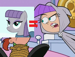 Size: 630x477 | Tagged: safe, maud pie, hilarious in hindsight, separated at birth, the fairly oddparents, vicky