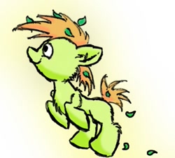 Size: 569x516 | Tagged: safe, colt, flying, peter pan, ponified, solo