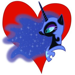 Size: 1000x1000 | Tagged: safe, artist:stinkehund, nightmare moon, heart, meme, simple background, solo, transparent background, vector