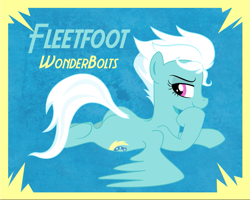 Size: 953x763 | Tagged: safe, fleetfoot, pegasus, ask, bedroom eyes, flank, plot, prone, solo, tumblr, wonderbolts