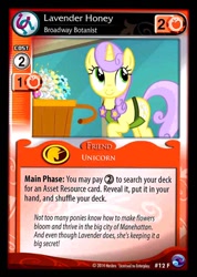 Size: 698x978 | Tagged: safe, sunshine petals, card, ccg, enterplay, fake, mlp trading card game