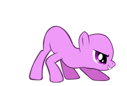 Size: 1088x735 | Tagged: safe, artist:mixalanapony, pony, base, crouching, solo