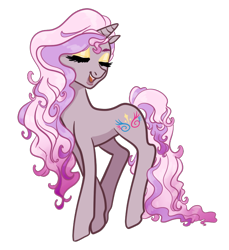 Size: 640x700 | Tagged: safe, artist:tenderlumpkins, oc, oc only, oc:singing allure, earth pony, pony, solo