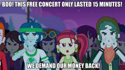 Size: 901x500 | Tagged: safe, screencap, blueberry cake, captain planet, drama letter, heath burns, indigo wreath, rose heart, scott green, scribble dee, sophisticata, starlight, watermelody, equestria girls, rainbow rocks, background human, image macro, meme