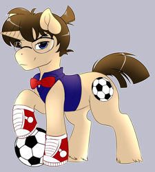 Size: 1430x1588 | Tagged: safe, artist:camiechan, case closed, conan edogawa, converse, detective conan, ponified, shinichi kudo, solo