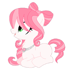 Size: 316x318 | Tagged: safe, artist:blackholeii, oc, oc only, earth pony, pony, necklace, solo