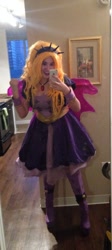 Size: 430x960 | Tagged: safe, artist:lochlan o'neil, adagio dazzle, human, equestria girls, cosplay, irl, irl human, photo