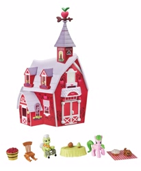 Size: 1320x1600 | Tagged: safe, granny smith, red gala, apple family member, blind bag, official, sweet apple acres barn, toy