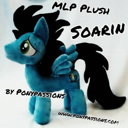 Size: 900x900 | Tagged: safe, artist:ponypassions, soarin', custom, irl, photo, plushie