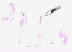 Size: 3508x2551 | Tagged: safe, artist:dawn22eagle, sweetie belle, classical unicorn, headcanon, leonine tail, older