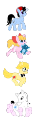 Size: 604x2044 | Tagged: safe, artist:perfectpinkwater, cloud, earthbound, jeff andonuts, ness, nintendo, ponified, simple background, teddy bear, transparent background