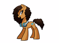 Size: 4000x3000 | Tagged: safe, artist:kianamai, oc, oc only, oc:kilala, pony, female, headphones, mare, ponysona, solo