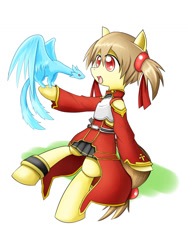 Size: 1024x1365 | Tagged: safe, artist:roshichen, crossover, ponified, sao, silica, solo, sword art online