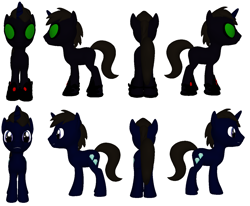 Size: 1336x1102 | Tagged: safe, oc, oc only, pony, unicorn, 3d, 3d pony creator, alter ego, blue coat, boots, brown mane, burglar, clothes, costume, cutie mark, disguise, goggles, jeweler, male, master thief, pony creator 3d, ponylumen, smiling, stallion, thief, unnamed oc, vigilante