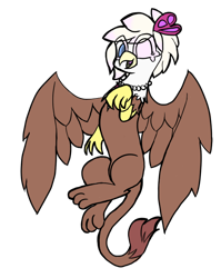 Size: 594x746 | Tagged: safe, oc, oc only, oc:alexandra railen, griffon, grypons