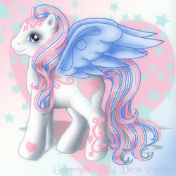 Size: 600x600 | Tagged: safe, artist:flyingpony, derpibooru import, star catcher, g3, solo