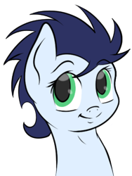 Size: 357x475 | Tagged: safe, artist:allyster-black, glide, soarin', rule 63, smiling, solo