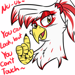 Size: 800x800 | Tagged: safe, artist:tallyburd, oc, oc only, oc:talisa pierce, griffon