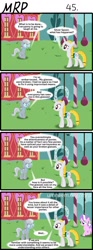 Size: 800x2153 | Tagged: safe, artist:umneem, diamond tiara, silver spoon, oc, oc:dispersion, earth pony, pony, unicorn, comic:my rational pony, 4koma, comic, glasses